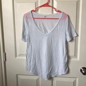 BP. Basics White V Neck T-Shirt